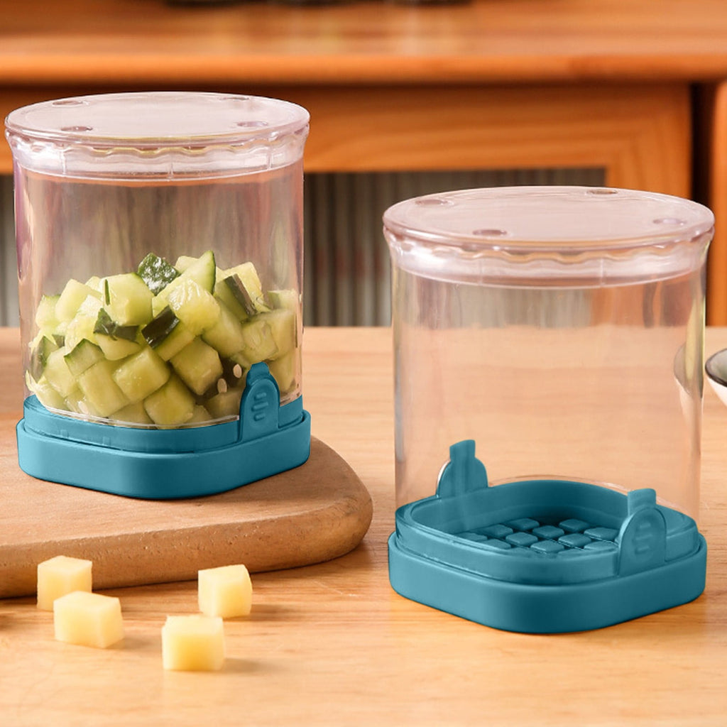 Manual Food Chopper, Efficient Kitchen Tool, Easy Slicing and Dicing, for Home Cooking Prep, Multicolor