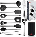 12-Pc Silicone Cooking Utensils Set Apartment Essentials Kitchen Tools