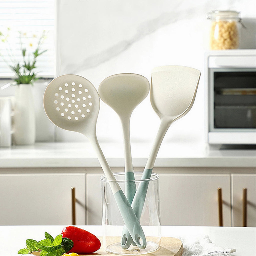 Kitchen Utensils, 3 Pcs Non-stick Silicone Cooking Utensils