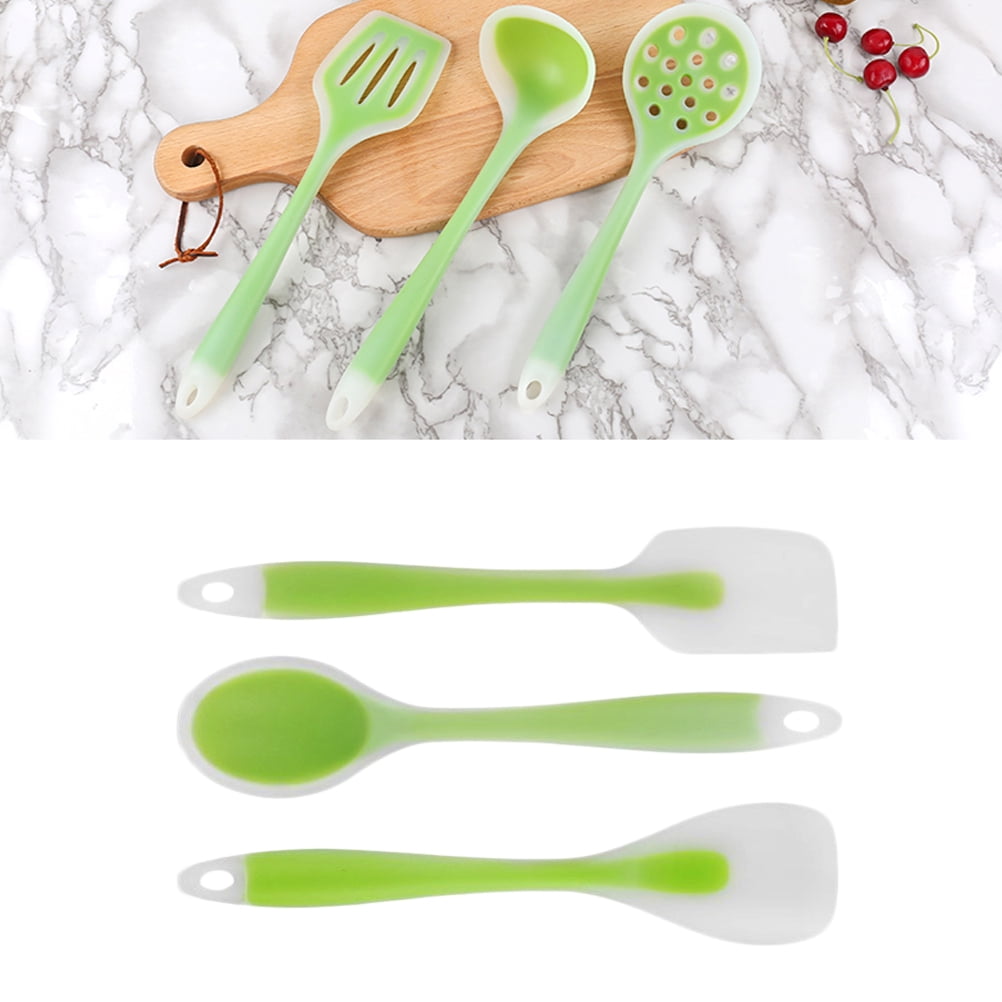 5Pcs Heat-Resistant Non-Stick Flexible Silicone Utensil Set for Cooking Kitchen Gadgets Home Cooks