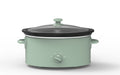 Mainstays 6 Quart Manual Slow Cooker, Green Sage