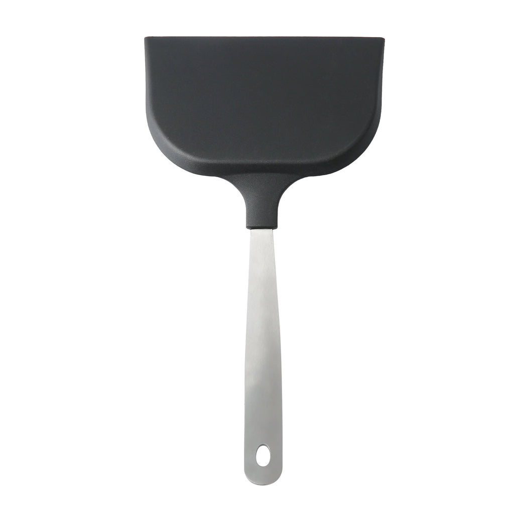 Jumbo Baking 12.8 in Stainless Steel Nylon Kitchen Spatula