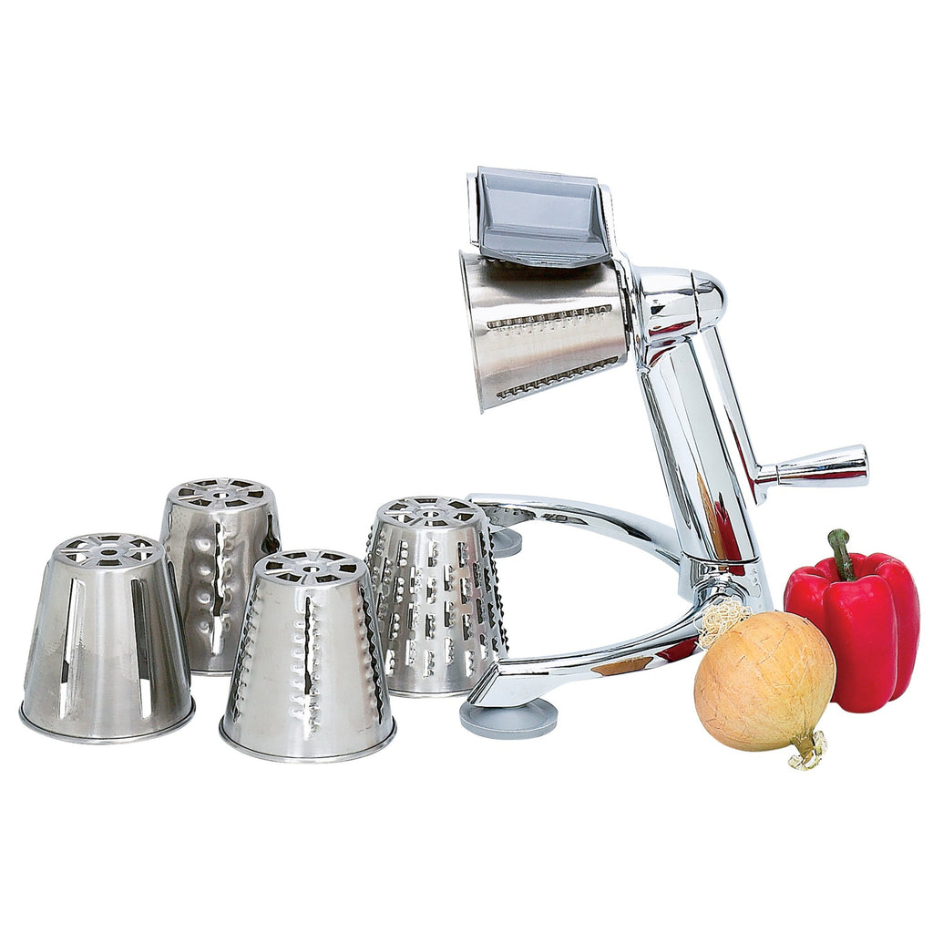 Dynamic Food Processor with Stainless-Steel Shredders.