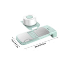 Multifunctional Vegetable Cutter Kitchen Utensils Household Potato Cucumber Slicing Shredding 3 in 1 Chopper Set Orga...