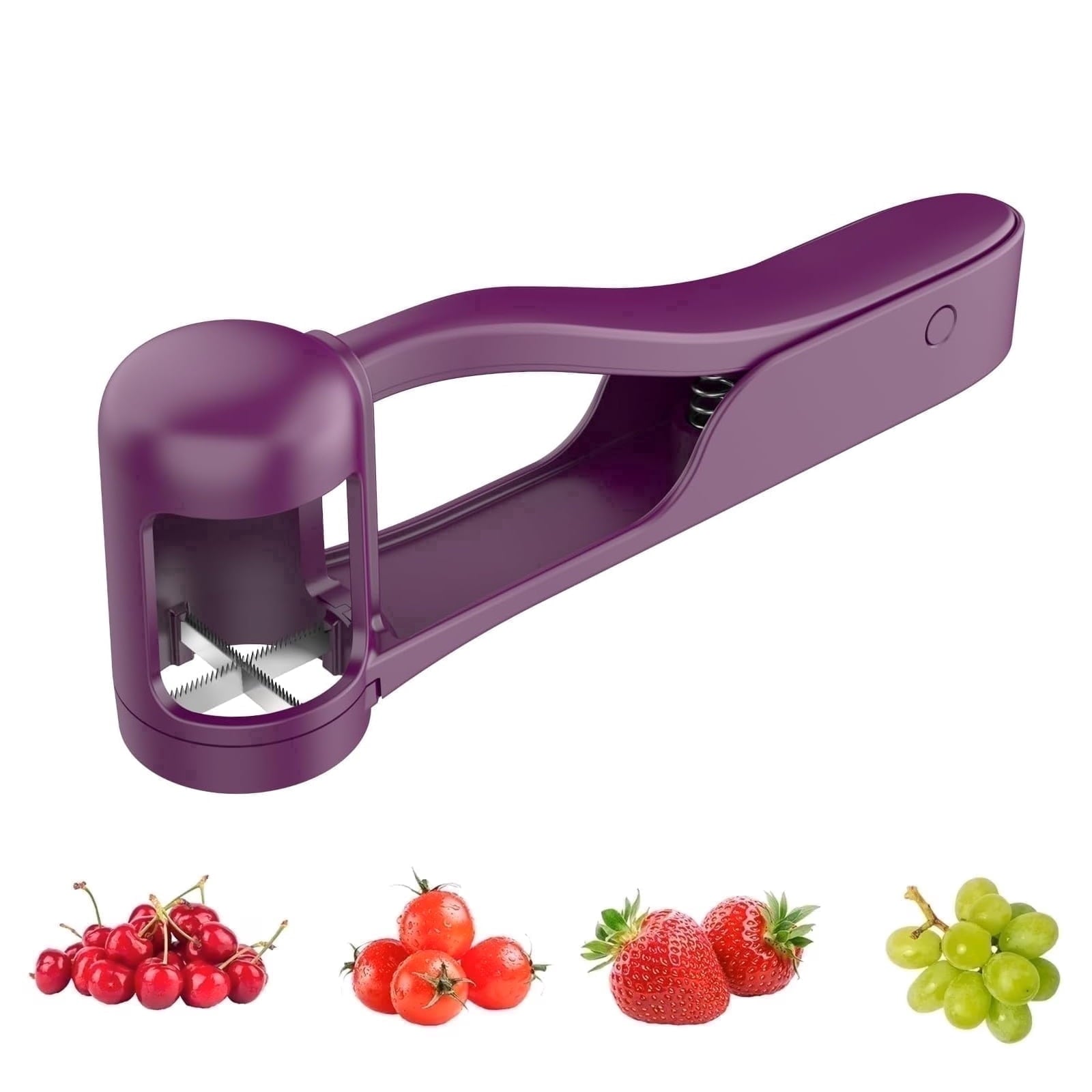 Cutter Quarters, Cherry Tomatoes Fruit s Slicer for Toddlers,Salad,Kitchen Gadgets