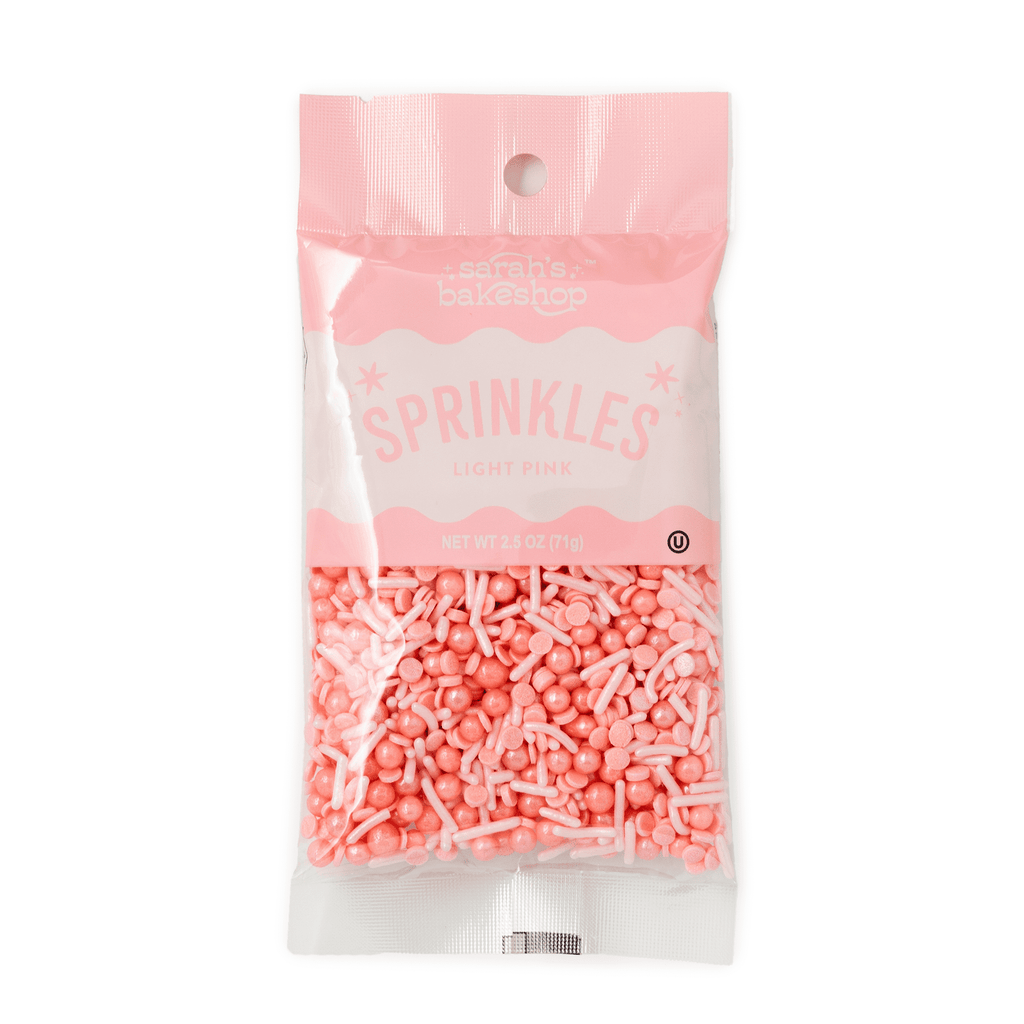 Sarah's Bakeshop Sprinkle Bag Light Pink 2.5oz
