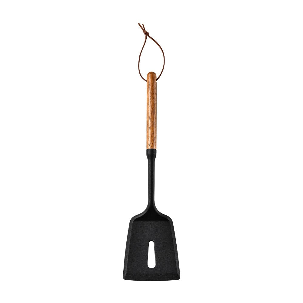 Silicone Kitchen Cooking Utensils with Food-Grade Silicone & Wood Handles, Black Wooden Handle Kitchen Gadgets Kitche...