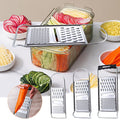 Stainless Steel Potato Planer, Electric Shredder, Thickened Blade, Multipurpose Kitchen Tool, Modern Design, Home Cooks, Vegetable Prep, Pot
