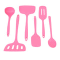 6 Pieces Silicone Kitchen Utensil Set, Heat Proof & Anti Abrasion Multifunctional Cooking Tools for Home (11.8 inches...