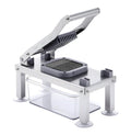 Slicer, 8 Blades Food Cutter for Kitchen - All-in-1 Veggie with Container, Stainless Steel Blades, Dicer, Slicer & Ju...