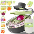 Vegetable Chopper,Multifunctional 14-in-1 Food Choppers Onion Chopper Vegetable Slicer Cutter Dicer Veggie chopper wi...