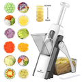 ONCE FOR ALL Vegetable Mandoline Slicer Chopper, Kitchen Adjustable Safe Onion Potato Food Chopper, Perfect for Slicing, Chopping, Shredding