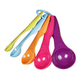 under $10,5pcs Colorful Measuring Spoons Set Kitchen Tool Utensils Cream