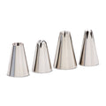 Large Decorating Tips, 4 Pieces
