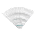 12 Count Clear Disposable Decorating Bags, 12 inch