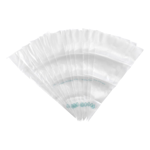 12 Count Clear Disposable Decorating Bags, 12 inch