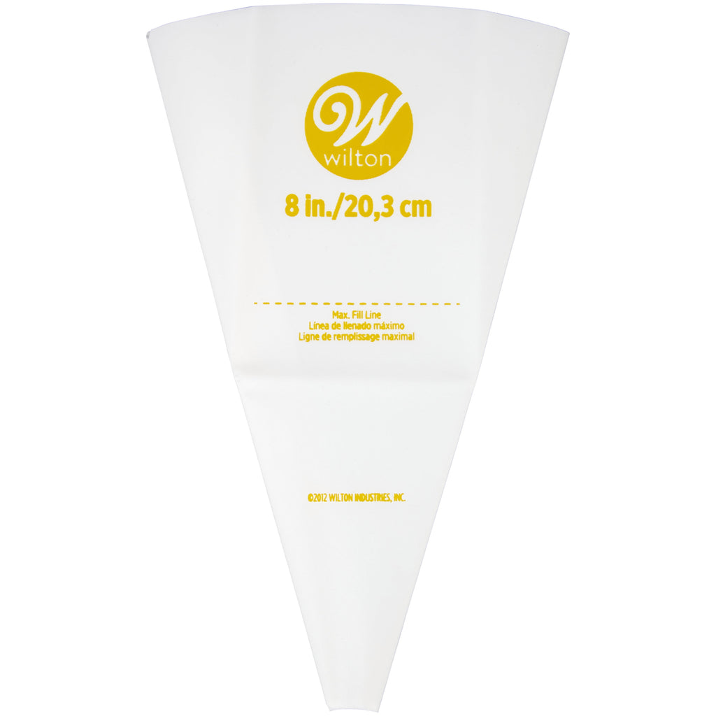 Reusable Featherweight Decorating Piping Bag, Plastic, 8-in.