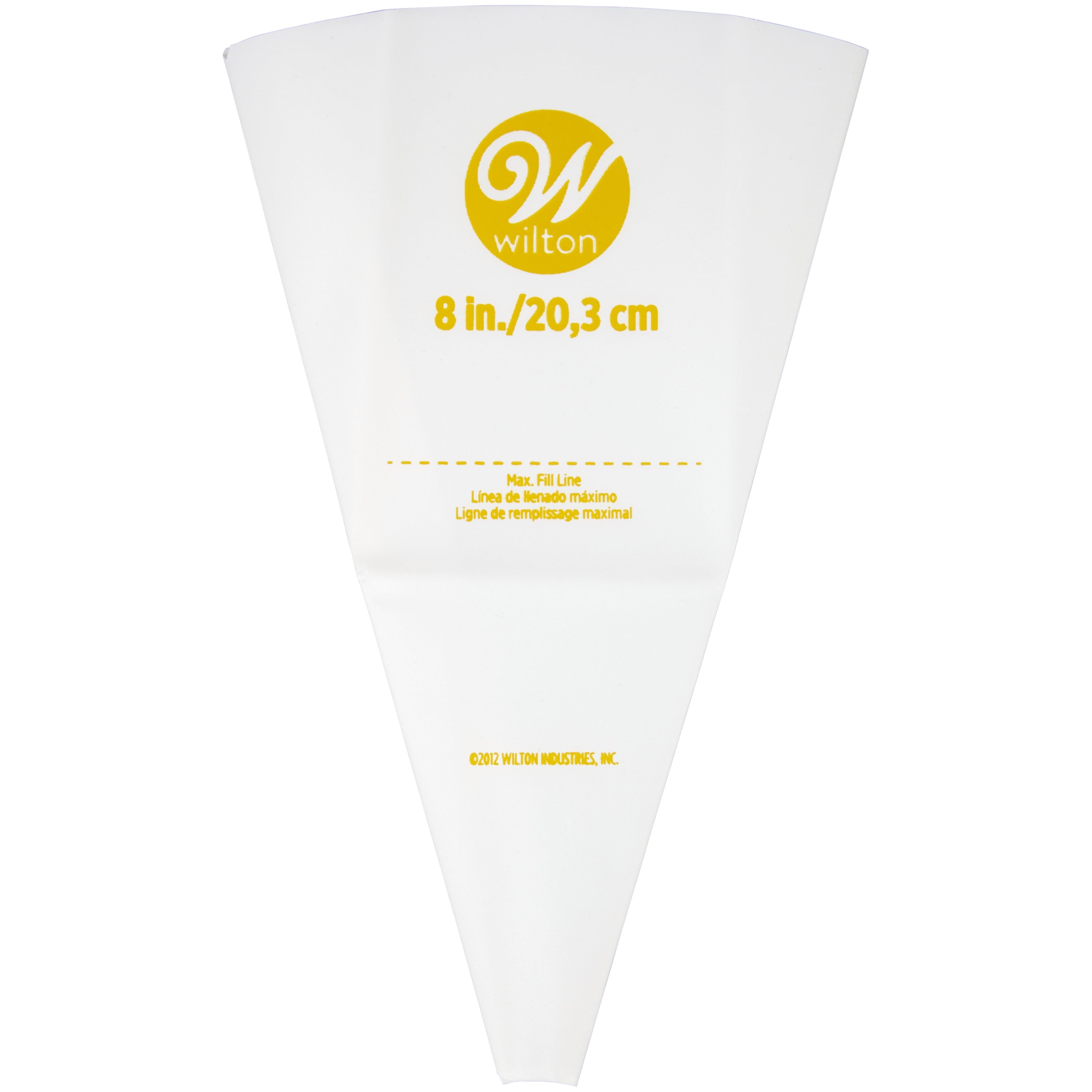Reusable Featherweight Decorating Piping Bag, Plastic, 8-in.