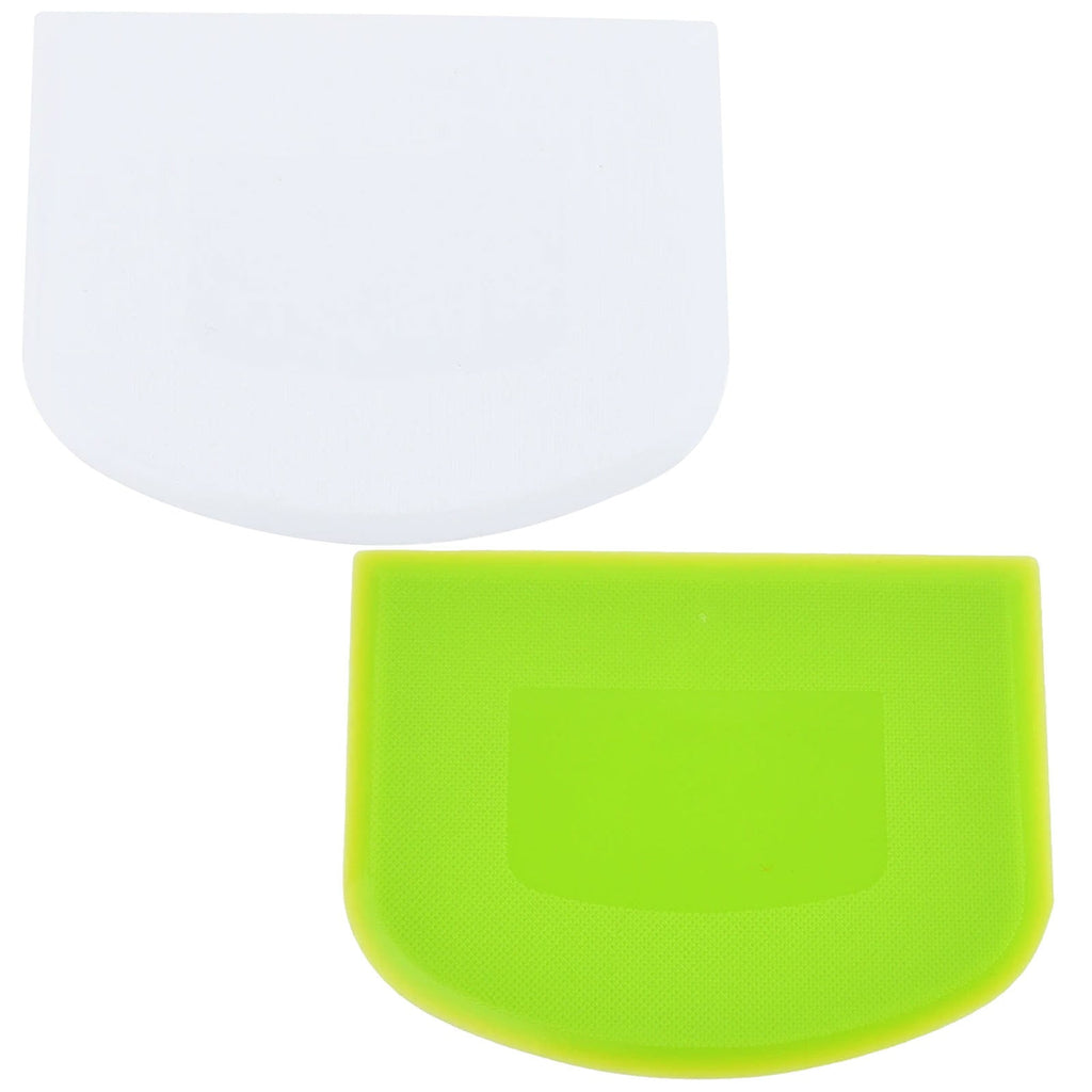 2 Pieces Food Scraper, Flexible Dough Scraper, Dough Scraper for Sourdough, Multifunctional Kitchen Scraper Tool, Bak...