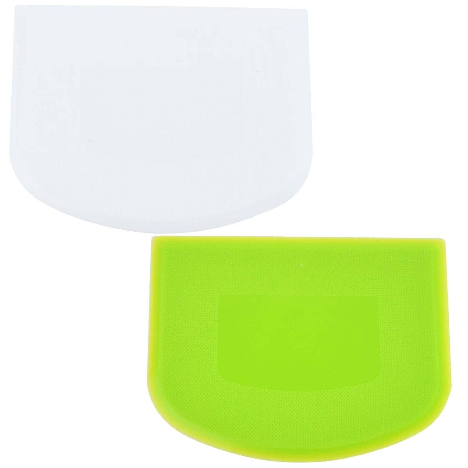 2 Pieces Food Scraper, Flexible Dough Scraper, Dough Scraper for Sourdough, Multifunctional Kitchen Scraper Tool, Bak...