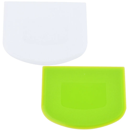 2 Pieces Food Scraper, Flexible Dough Scraper, Dough Scraper for Sourdough, Multifunctional Kitchen Scraper Tool, Bak...