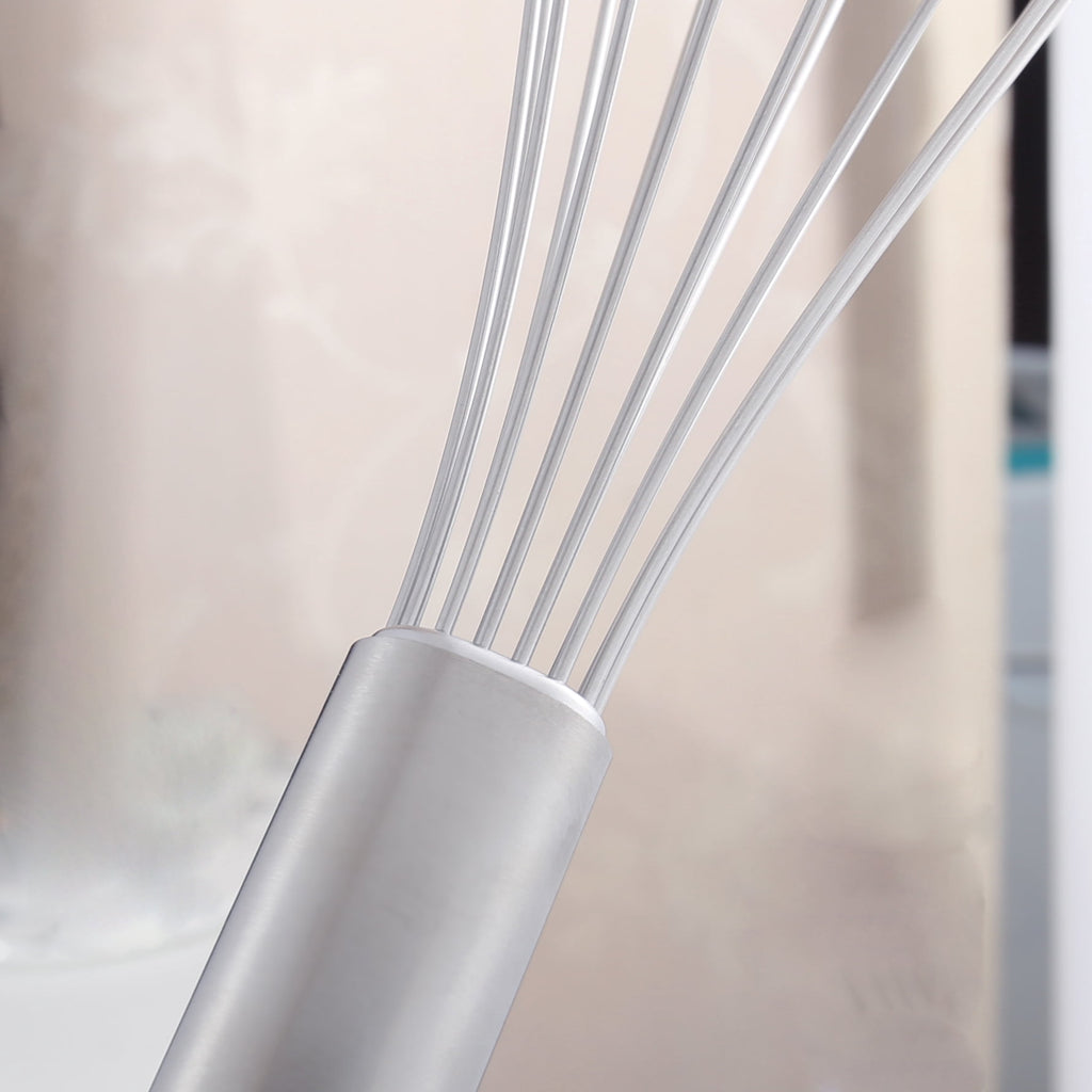 3-Piece 304 Stainless Steel Whisk Set, Cooking Kitchen Tool Kit for Mixing - Image 6
