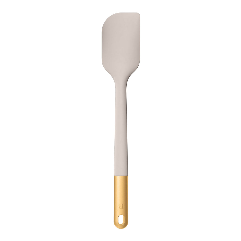 6-Piece Silicone Tool Set with Ceramic Crock, Porcini Taupe - Image 4