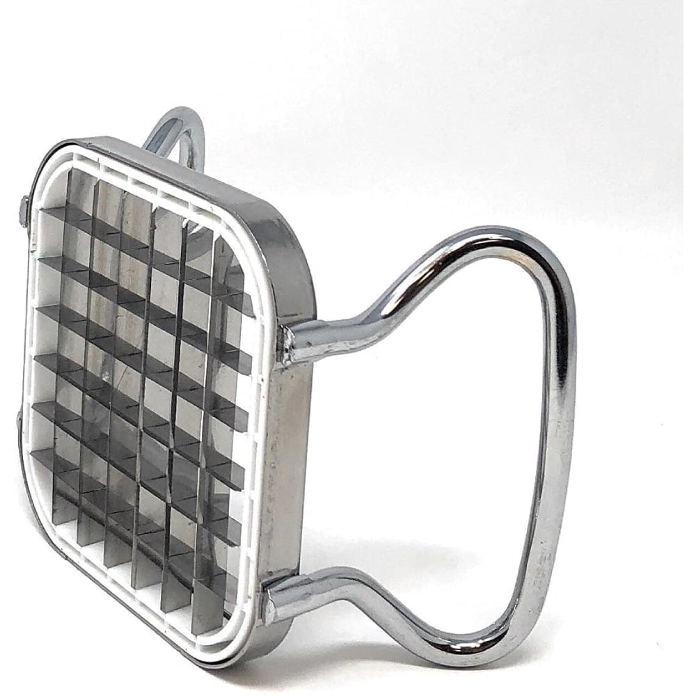 Home Basics French Fry Cutter Stainless Steel, Silver - Image 2
