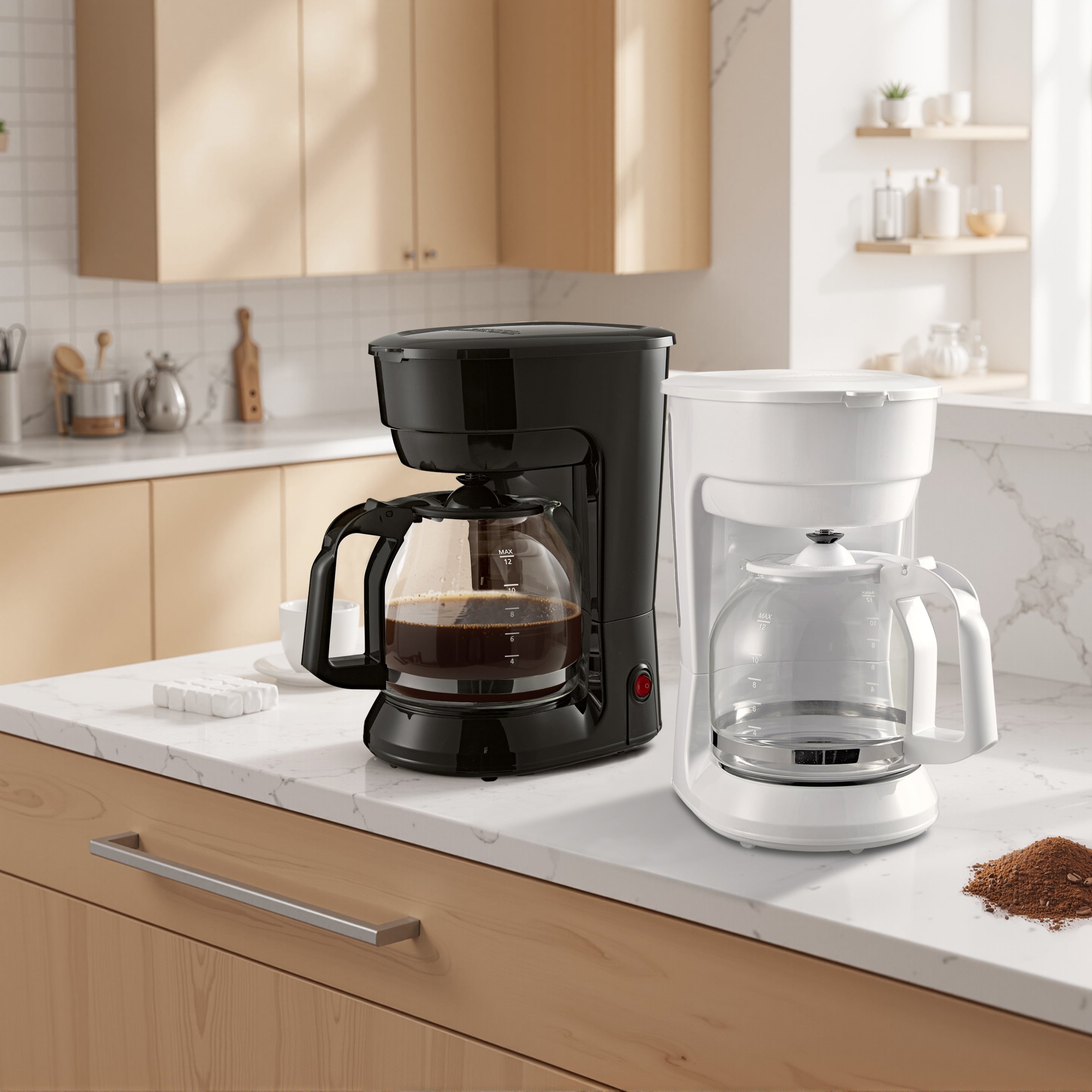 Black 12-Cup Drip Coffee Maker - Image 3
