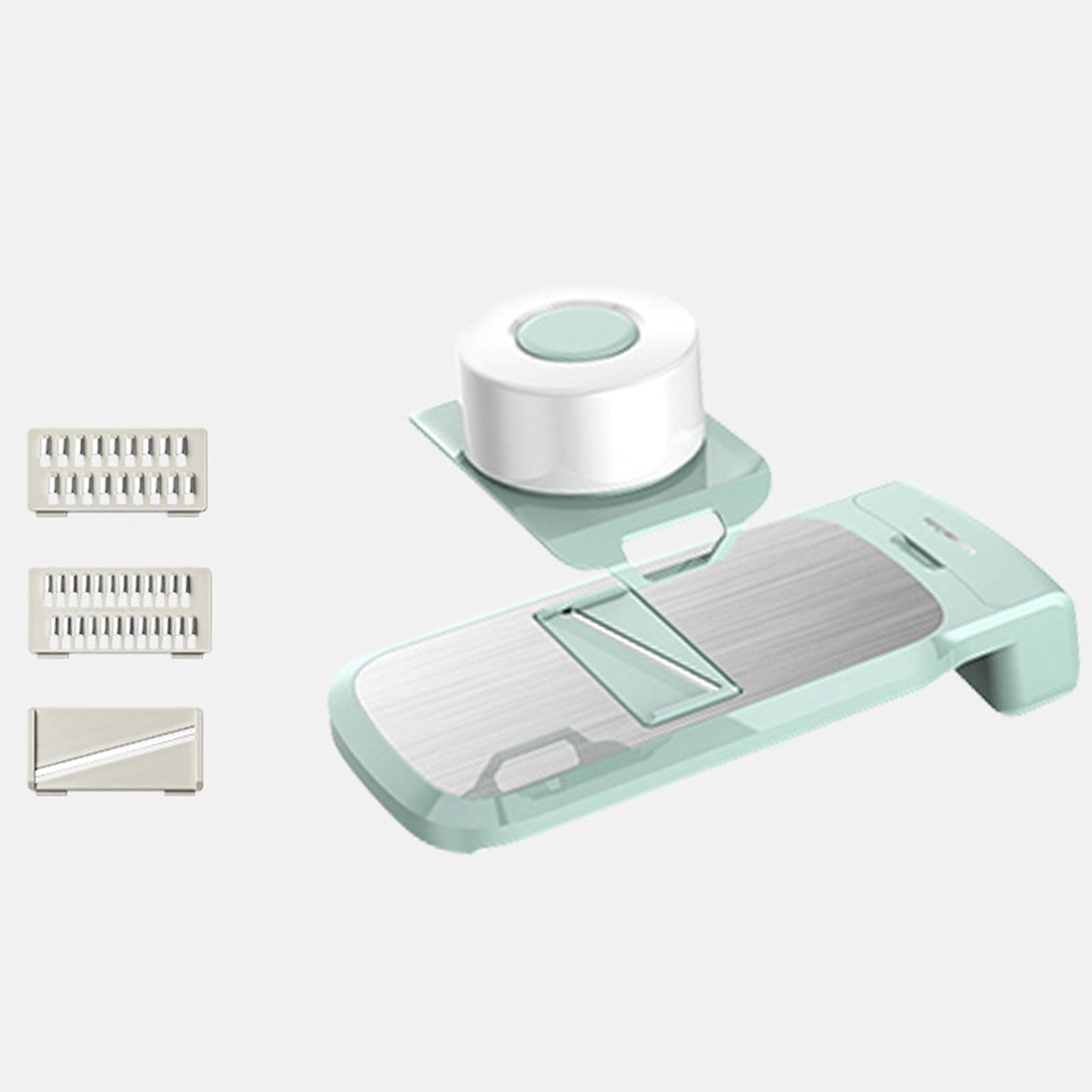 2 Pcs Multifunctional Vegetable Cutter Kitchen Gadget for Slicing Dicing Grating, Efficient Food Prep Tool, Potato Cu... - Image 3