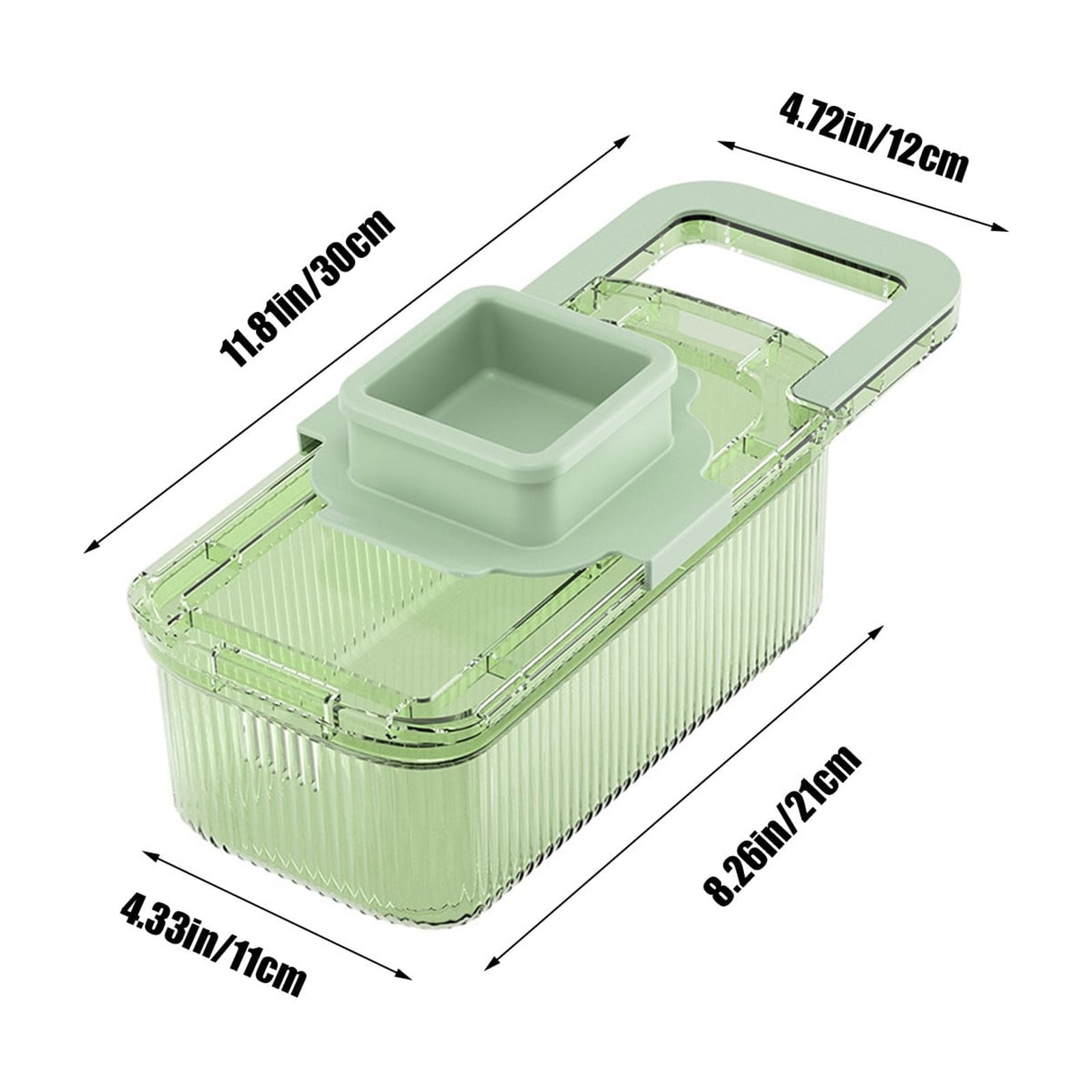 Chopper Food Processor Round Kitchen Tool, Stainless Steel Chopper, Modern Sleek Style, Simplifies Meal Prep, Food Pr... - Image 3