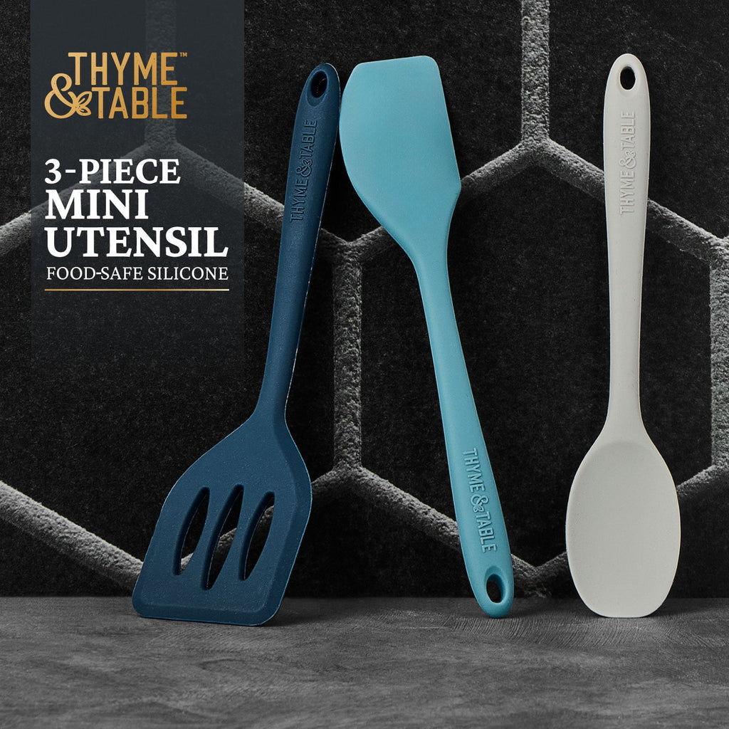 Thyme and Table Silicone Mini Kitchen Utensil Set, 3 pcs - Image 3