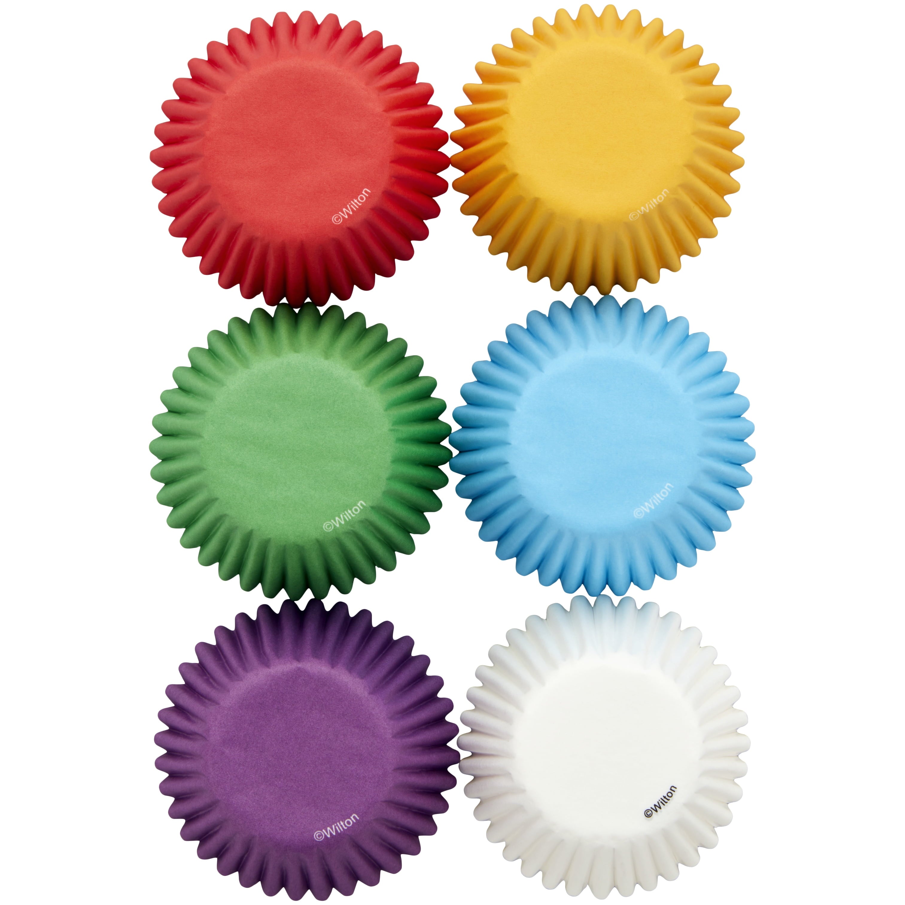 Bold Tones Mini Cupcake Liners, 150-Count, Assorted Colors - Image 3