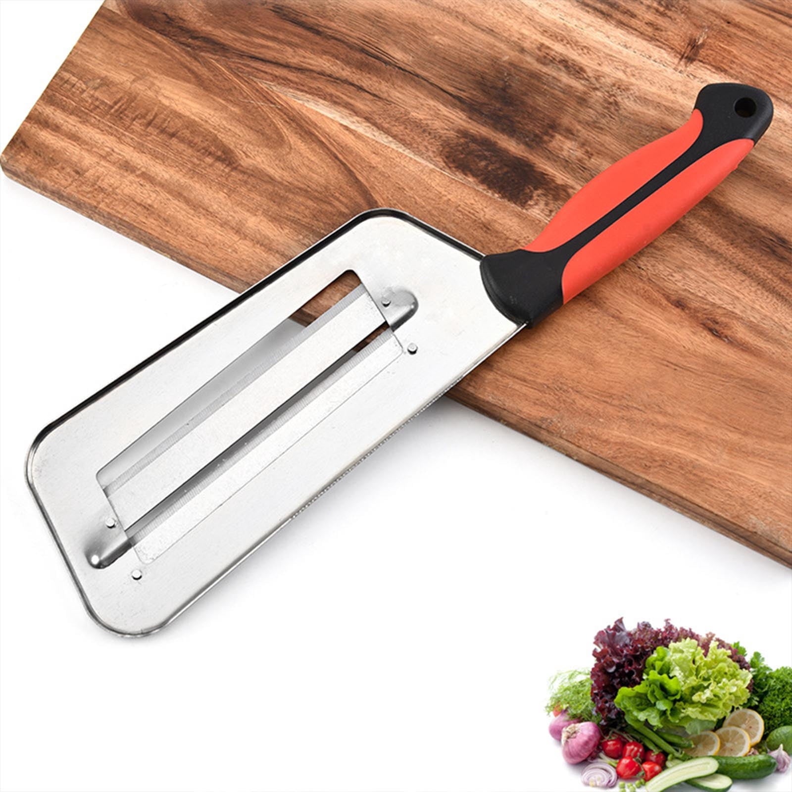 Multifunctional Vegetable Cutter, Kitchen Veggie Slicer Dicer Grater with Replaceable Blades, Manual Food Prep Tool for Home Cooking, Vegeta - Image 5