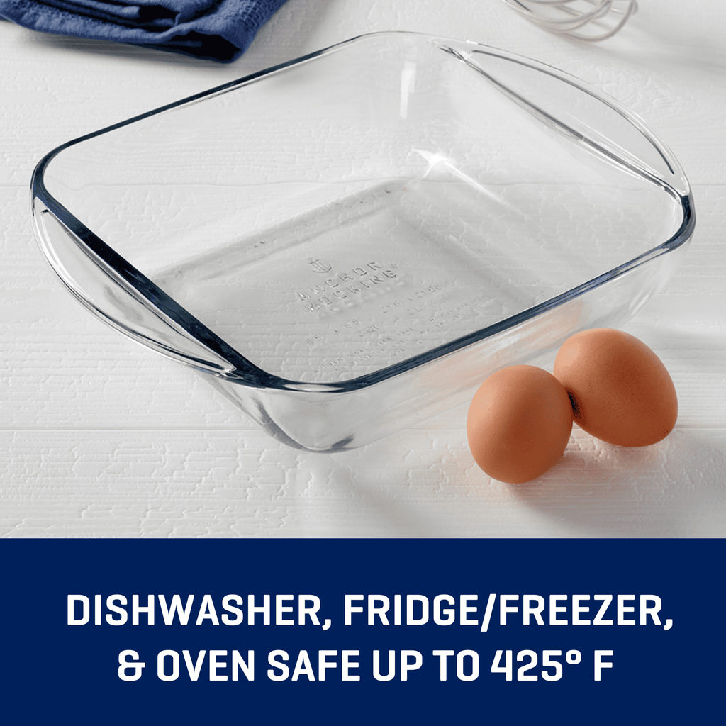 8" x 8" Glass Cake Pan - Image 6