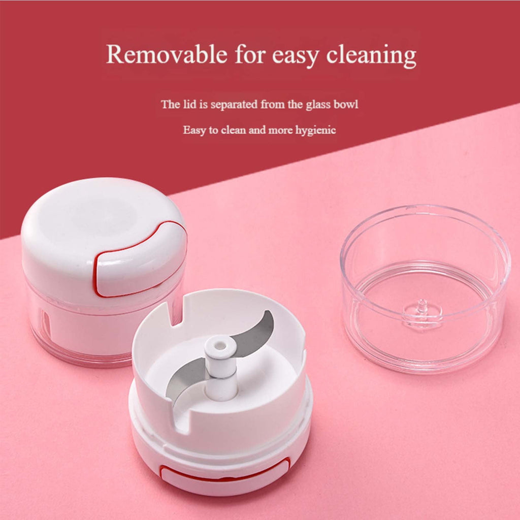 Efficient Manual Food Chopper and Mincer for Garlic Onions and Ground Meat Kitchen Prep Tool - Image 6