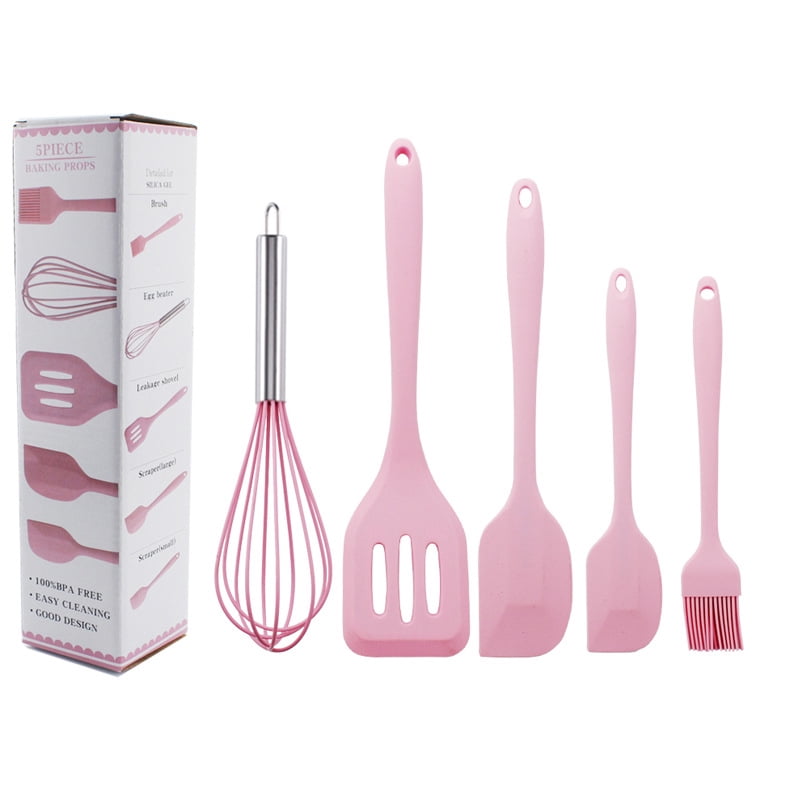 5pcs silicone baking kitchen tool five piece set non stick kitchenware set scraper full five piece set Multi function... - Image 4