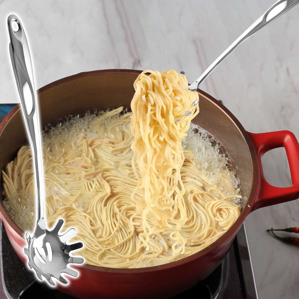 Kitchen Stainless Steel Cooking Utensil - Durable Kitchen Gadgets - Metal Kitchen Accessories - Easy to Clean Kitchen... - Image 4