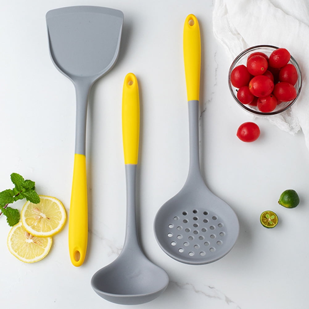 Silicone Kitchen Tools Set Non- Cooking Utensils Assorted Colors and 1 Set - Image 3