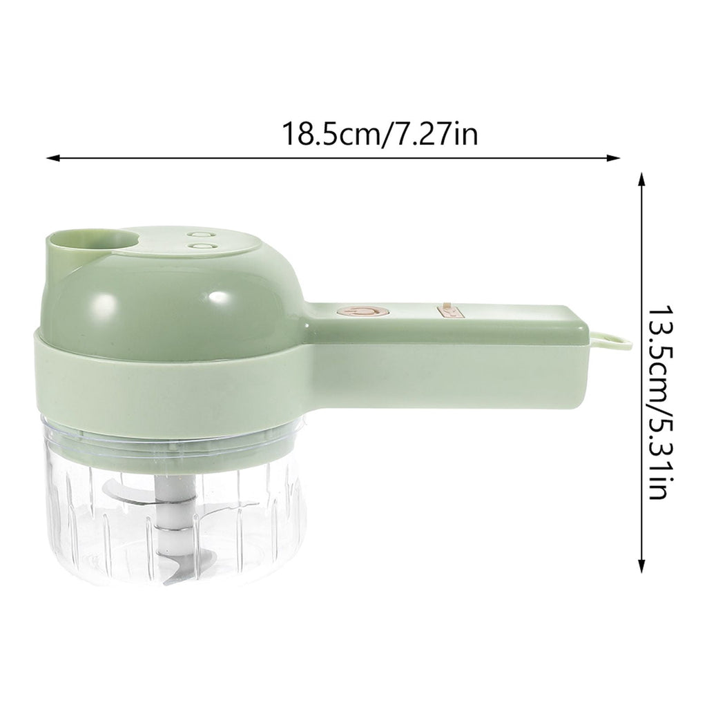 Garlic Chopper and Vegetable Slicer Set - Kitchen Food Prep Tool for Home Cooking and Preparation - Image 2