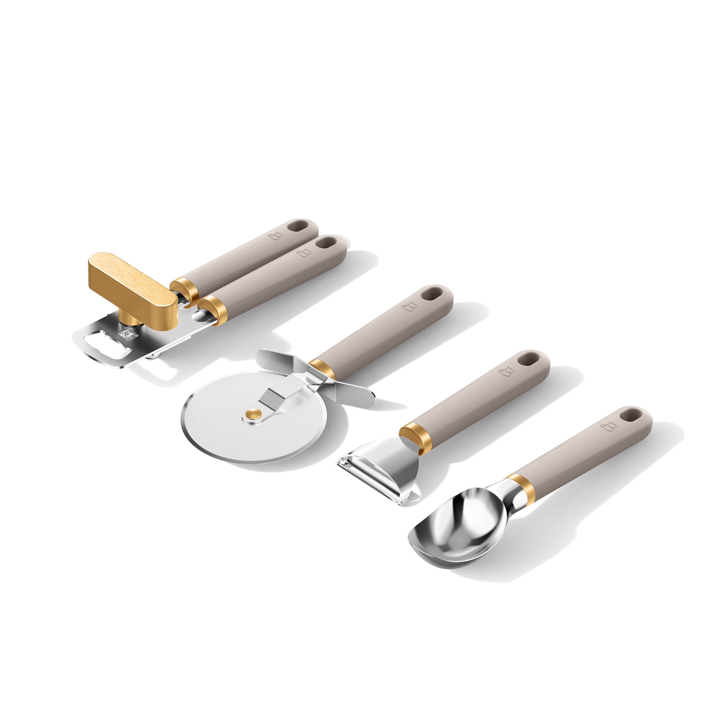 Beautiful 4-Piece Essentials Gadget Set, Porcini Taupe by Drew Barrymore - Image 2