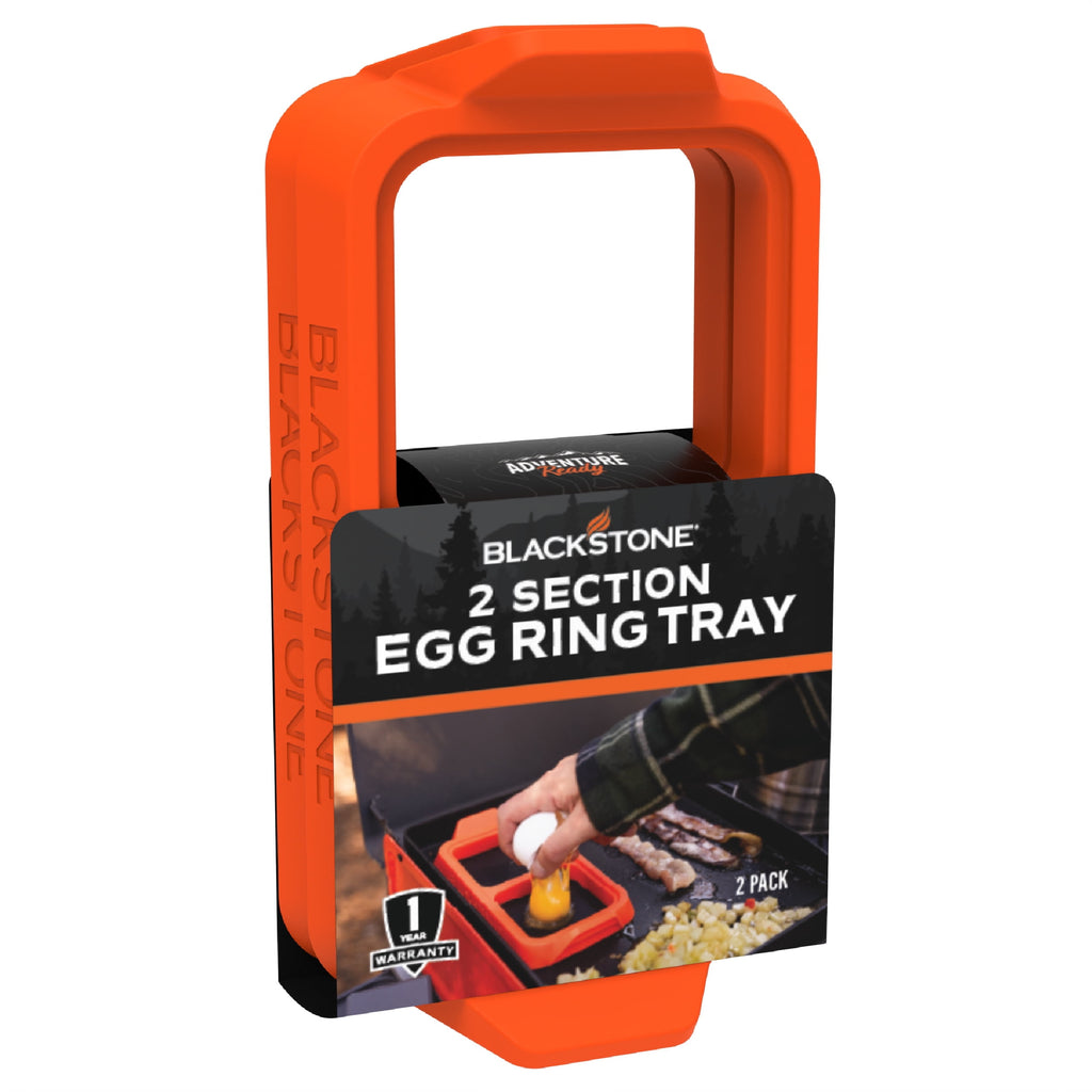 Adventure Ready Silicone Egg Ring Tray Set with Heat-Resistant Handles, 2-Piece - Image 3