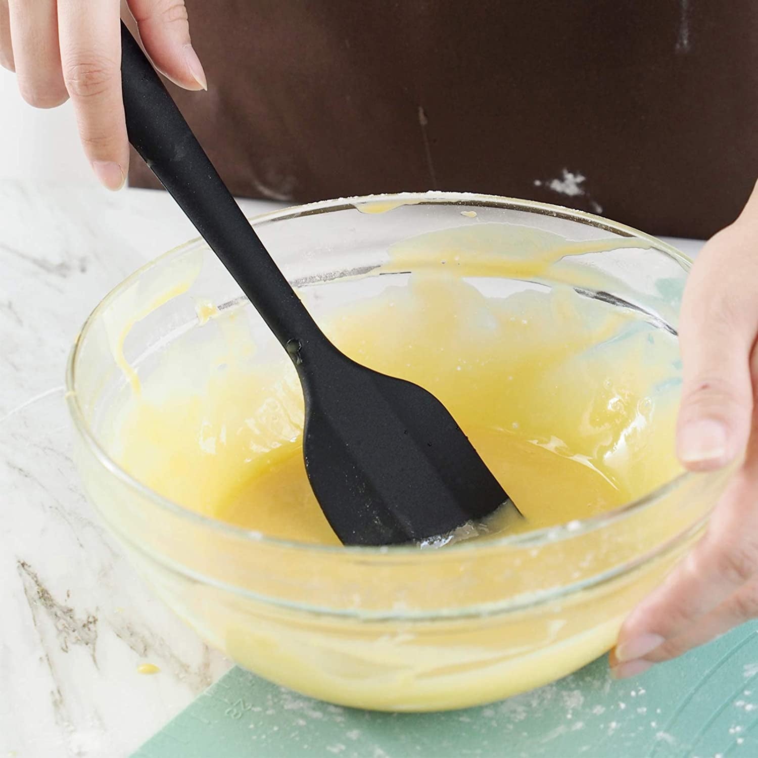5Pcs Silicone Cooking Utensil Sets, Nonstick Cooking Utensil Resistant Silicone Cooking Utensils Set - Image 3