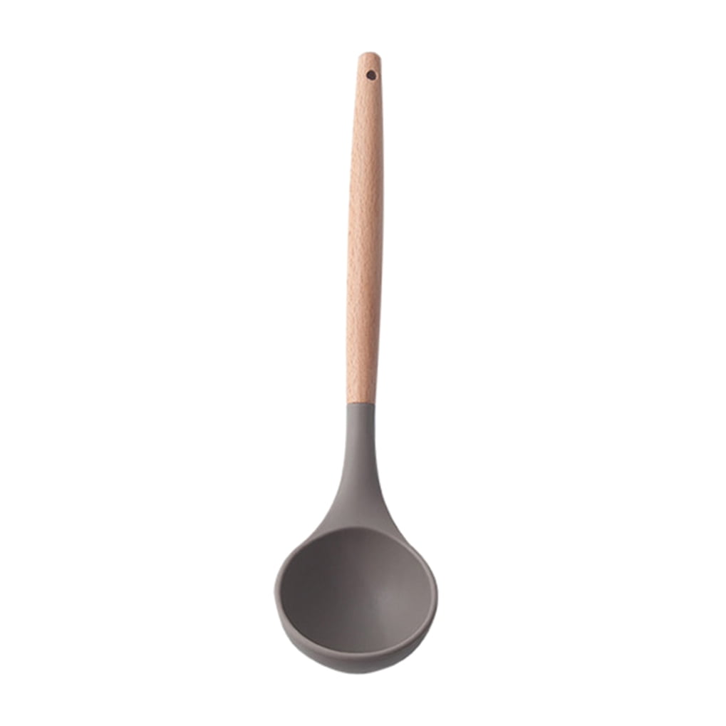 IDEANATEGRATE Reinforced Design Silicone Kitchen Utensil for Cooking Projects 1Pcs 12.2 x 3.1 x 1.2in - Image 4