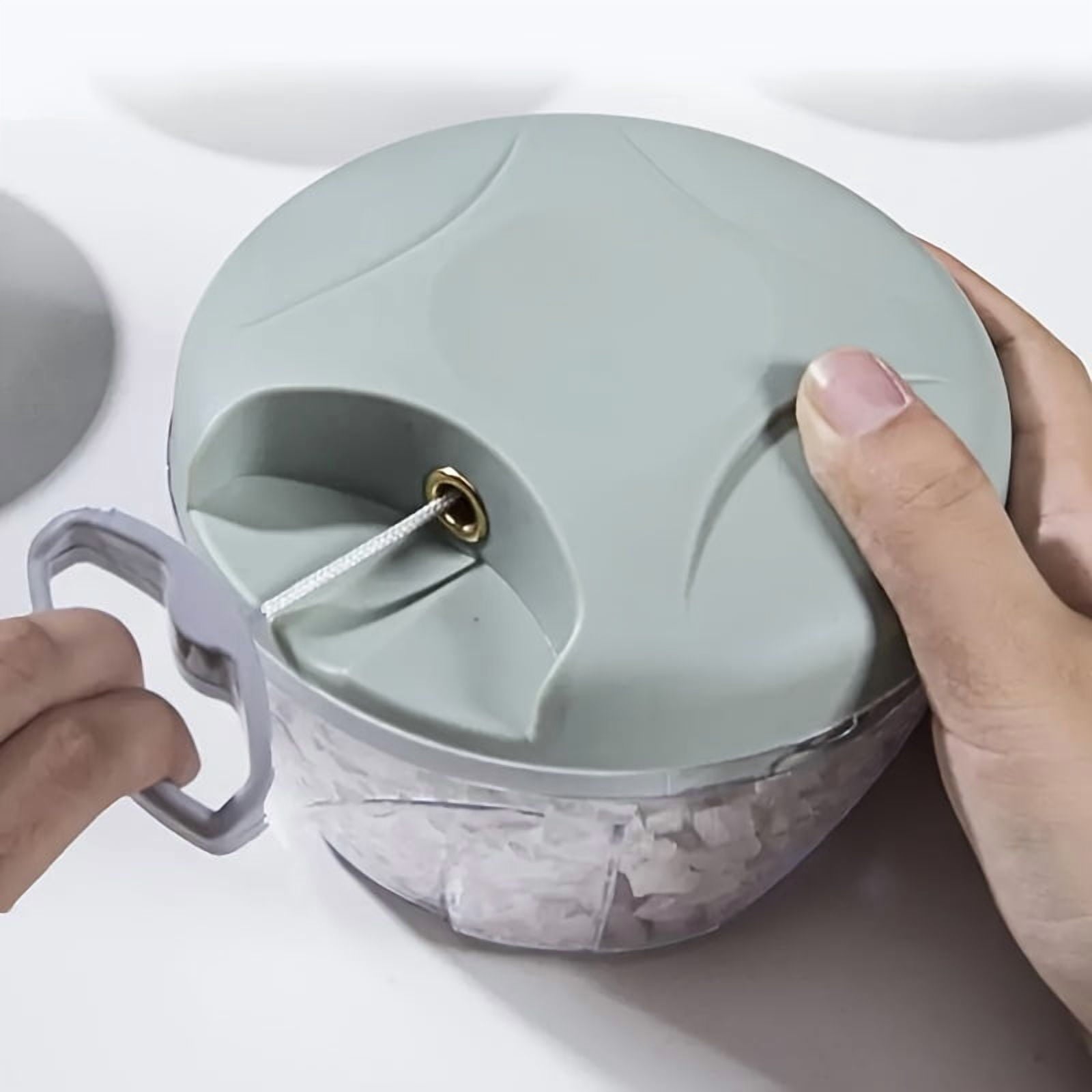 Manual Hand-Pull Kitchen Chopper: Multifunctional Food Chopper for Veggies, Garlic & Daily Meal Prep - Image 3
