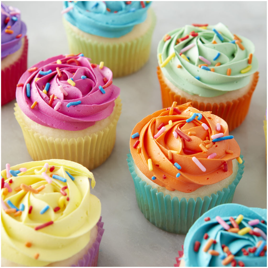 Wilton Standard Solid-Colored Pastel Spring Cupcake Liners, 150-Count - Image 4