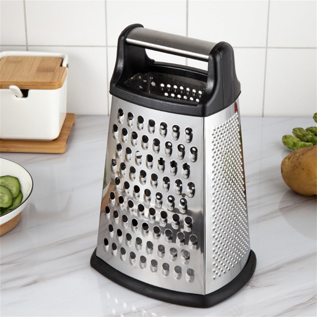 Multi-Function Kitchen Grater | Vegetable Slicer, Cheese Shredder & Melon Planer | 4-in-1 Food Chopper with Safety Gu... - Image 2