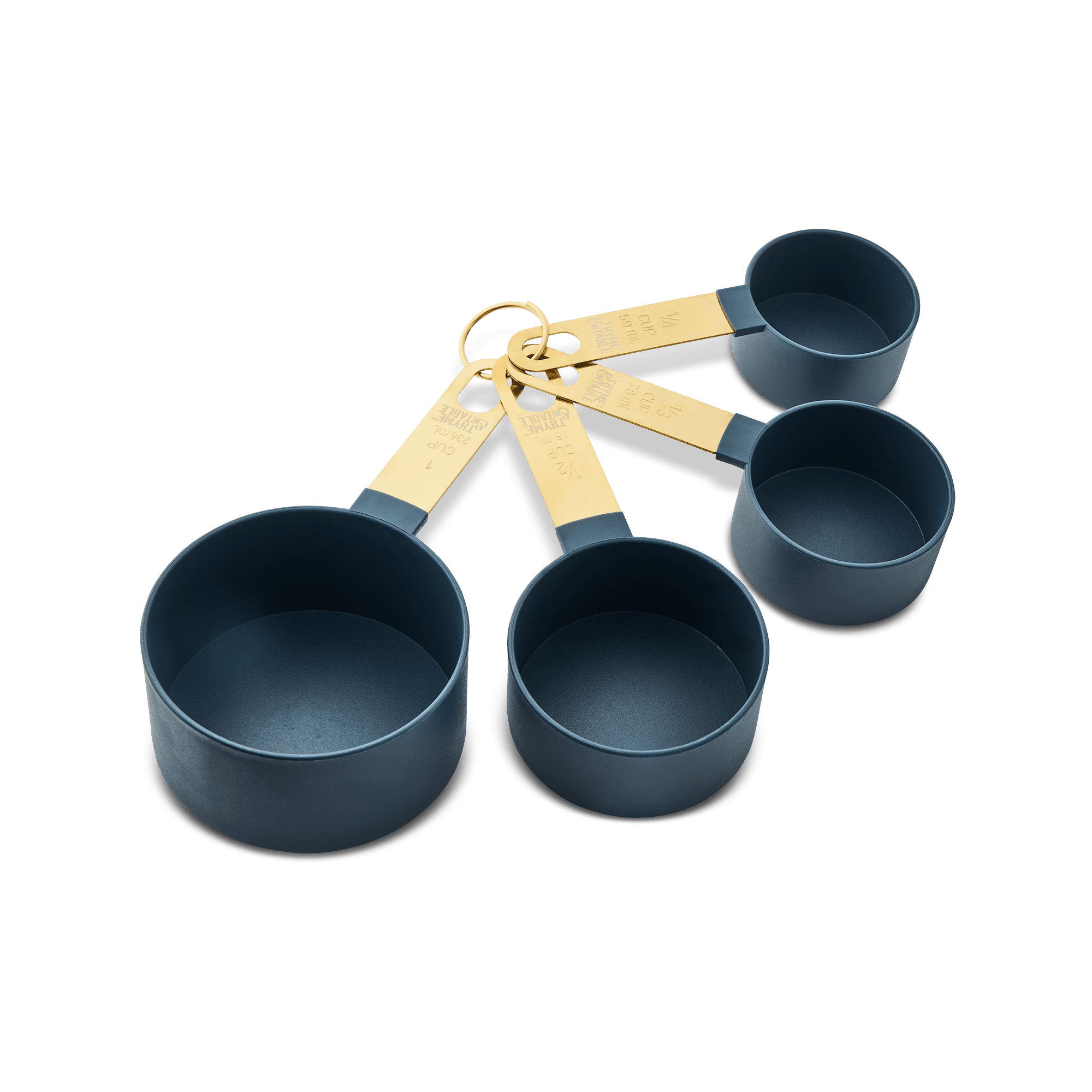 8-Piece Measuring Cup and Spoon Kitchen Utensil Set - Image 4