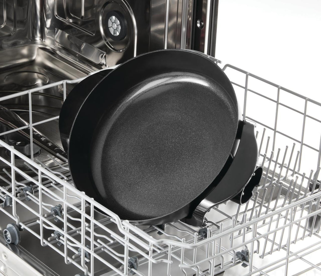 12" Round Ceramic Skillet, Black,Nonstick, 1200W, Removable Temp Control, Dishwasher Safe - Image 6