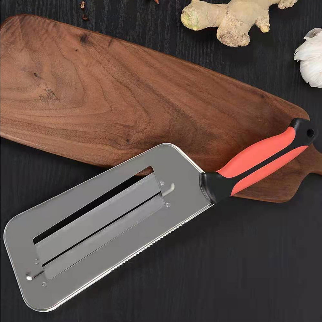 Cabbage Shredder Vegetable Cutter with Dual Blades, Manual Lettuce Slicer for Coleslaw Sauerkraut, Kitchen Tool for S... - Image 6